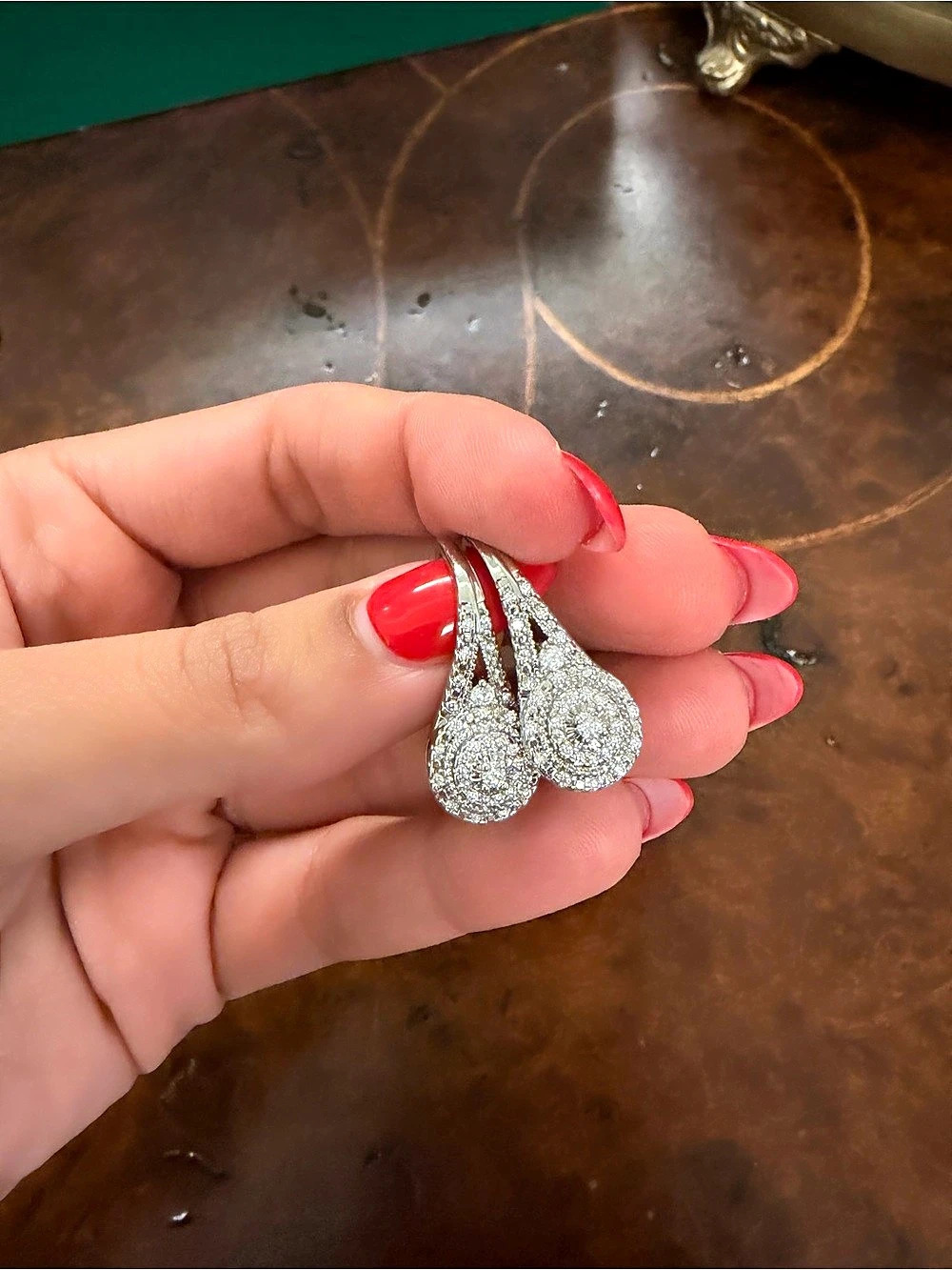 Natural Diamond Earrings